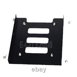 100Pcs/lot Metal 2.5 to 3.5 Hard Drive Bracket SSD Solid State Disk Caddy Tray