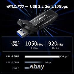 1TB External SSD Up to 1050MB/s USB Drive SSD USB A 3.2 Gen2 Solid State Dr