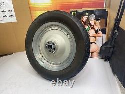 99-Down Harley Fatboy, Softail Solid Disc Rear Wheel Timkin Bearings