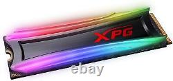 ADATA XPG S40G 1TB RGB M. 2 Internal Solid State Drive Gaming-SSD Hard Disk, blac
