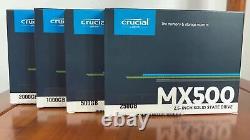 Crucial Internal Solid State Drive MX500 1T 3D NAND SATA3 2.5 Inch Hard Disk SSD