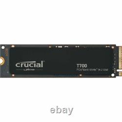 Crucial T700 4 TB Solid State Drive M. 2 2280 Internal PCI Express NVMe PCI