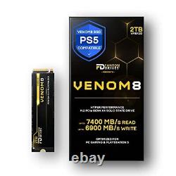 Fantom Drives VENOM8 VM8X20 2 TB Solid State Drive M. 2 2280 Internal PCI