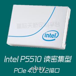 Intel SSD 3.84TB P5510 Series DC NVME U. 2 2.5 SSDPF2KX038TZ01 Solid State Disk
