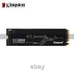 Kingston KC3000 NVMe SSD 1024GB 2048GB M. 2 2280 PCIe 4.0 Solid State Disk For PC