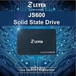 LEVEN JS600 SATA SSD 2TB Internal Solid State Drive, Up to 550MB/s, Compatibl