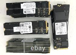 LOT of 50 Western Digital/SK Hynix/Samsung 256GB M. 2 2280 PCIe NVMe SSD Gen4x4