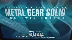 Metal Gear Solid Twin Snakes Gamecube CIB and tested. Double Disc