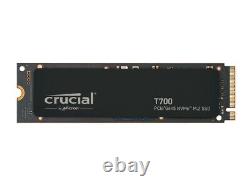 NEW Crucial T700 PRO PCIe Gen 5.0 x4 NVMe 2TB M. 2 2280 12,400MB/s TLC SSD Drive