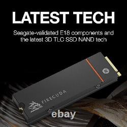 NEW Seagate Firecuda 530 SSD 4TB M. 2 Nvme Pcie 4.0 Disc Condition Solid PS5