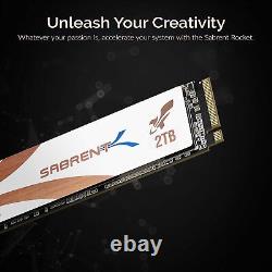 Sabrent 2TB Rocket Q4 PCIe 4.0 M. 2 2280 Internal (SB-RKTQ4-2TB) SSD