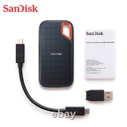 SanDisk 4TB Portable SSD Solid State Drive USB 3.2 Type-C SDSSDE61 +Tracking#