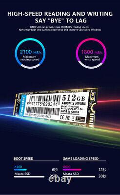 SemsoTai X400 m2 NVMe PCIe 3.0X4 2TB SSD Internal Solid State Drive LOT