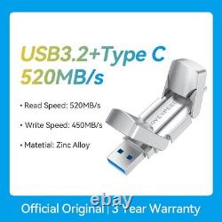 USB Solid State Pen Drive 520MB/s Type C Flash Drive 1TB 512GB Pendrive Flash