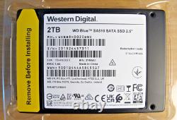 Western Digital Blue 2TB 520Mb WD Internal Solid State Drive Blue Open Box